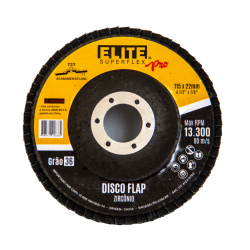 DISCO DE FLAP BASE FIBRA LIXA ZIRCONADA